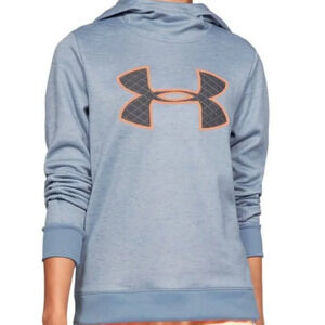 Under Armour Women's Coldgear Logo Hoodie With Fleece Lining Size Small NWT